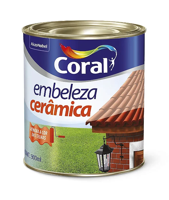 Tinta Embeleza Ceramica 0.9L Coral