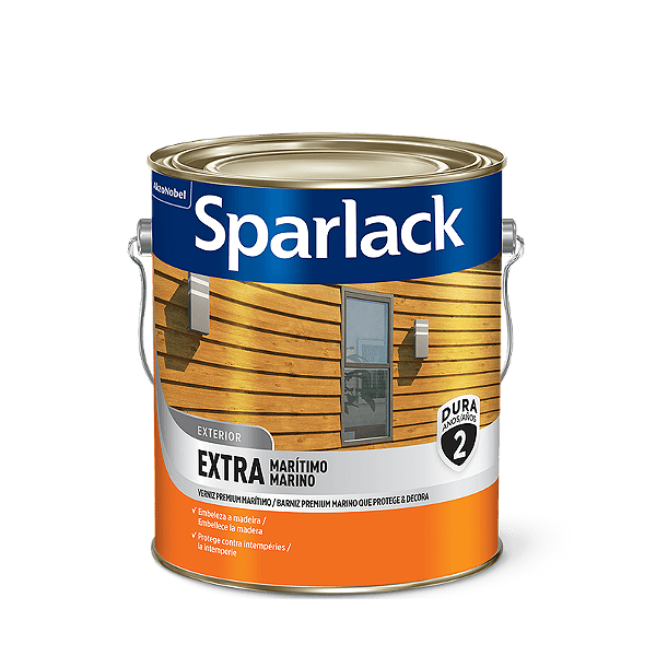 Verniz Acetinado Extra Maritimo 3.6L Natural Sparlack