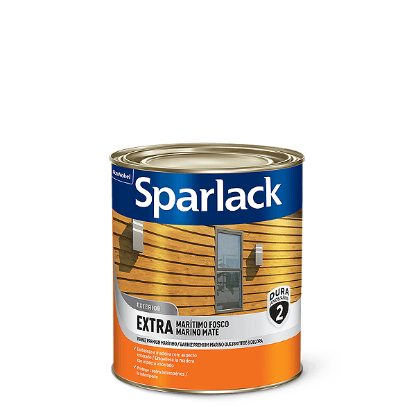 Verniz Fosco Extra Maritimo 0.9L Natural Sparlack