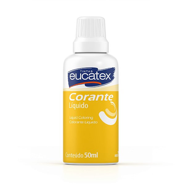 Corante Amarelo 50Ml Eucatex