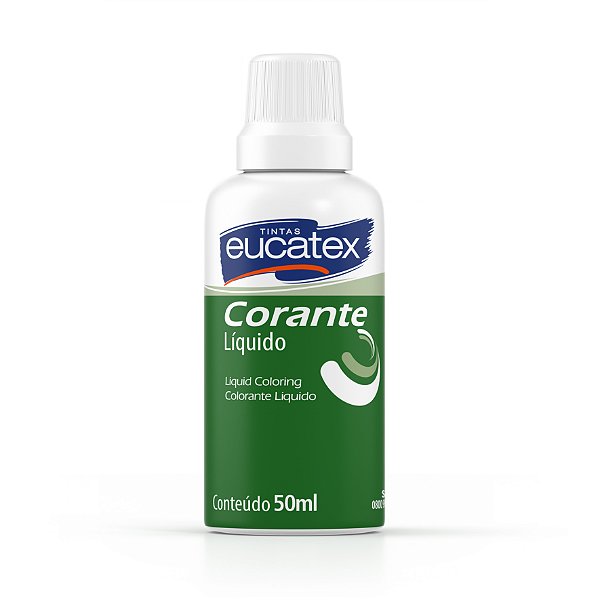 Corante Verde 50Ml Eucatex