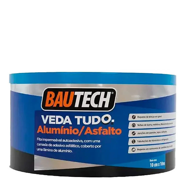 Fita Veda Tudo 10Cmx10Mt Bautech