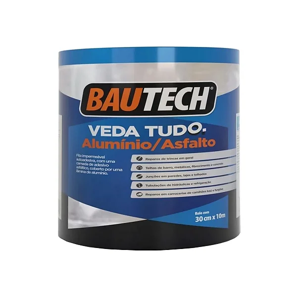 Fita Veda Tudo 30Cmx10Mt Bautech