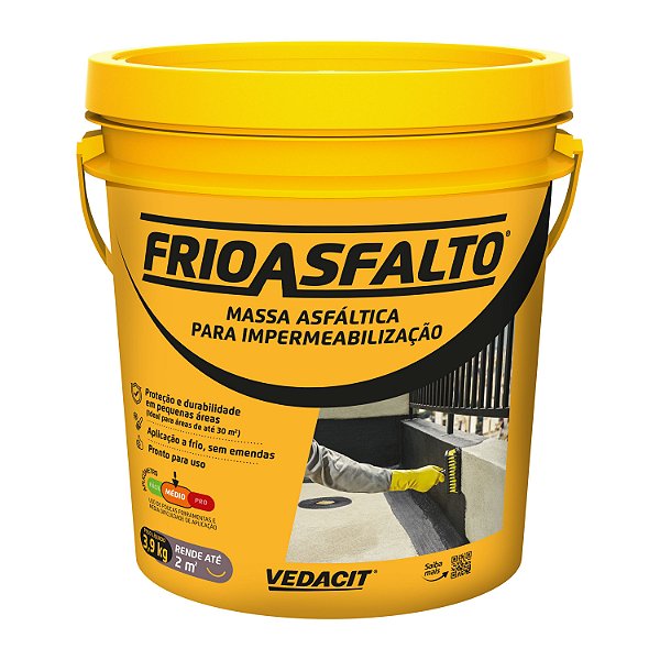 Massa Asfaltica Frioasfalto 3.9Kg Vedacit