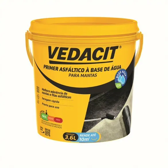 Primer Asfaltico Base Agua 3.6L Vedacit