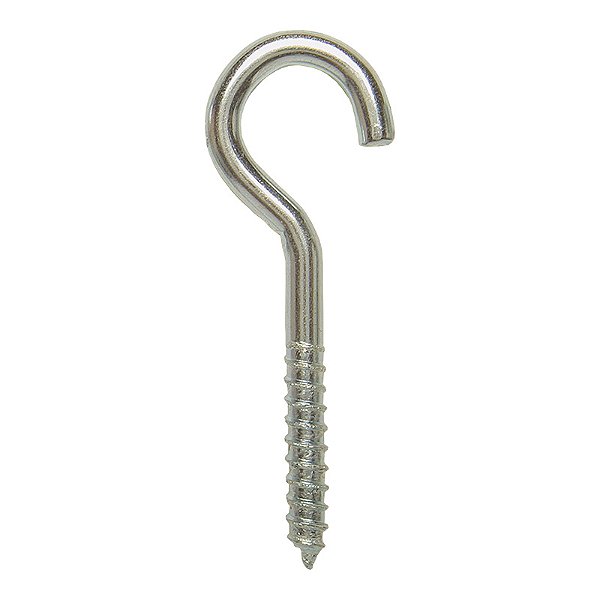 Gancho 3.4X60 Com Bucha 6mm 4Pcs Sgan04 Peg&Fixe