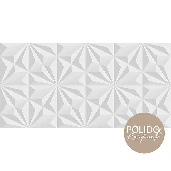 Piso Semi gres 60X120 Gran Star Polido (Lb) Cx2,16 Formigres - cx2,160