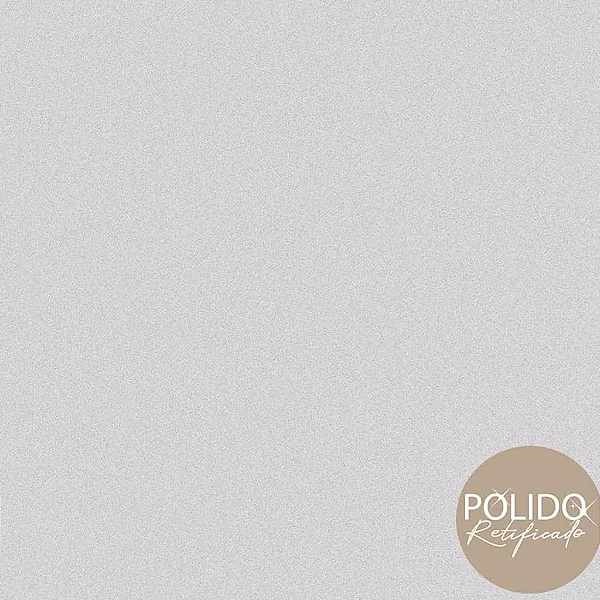 Piso Semi gres 66X66 Avolio Cinza Polido Rt Cx2,18 Formigres - cx2,180