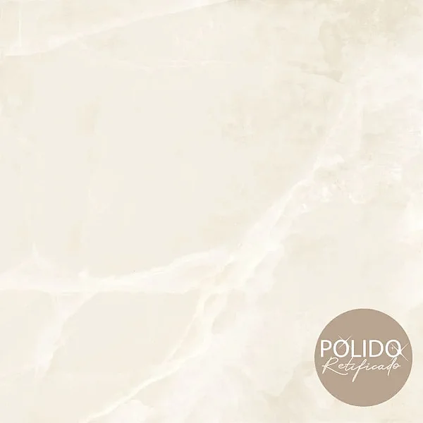 Piso Semi gres 66X66 Tundra Beige Rt Polido (Lb) Cx2,18 Formigres  - cx2,180