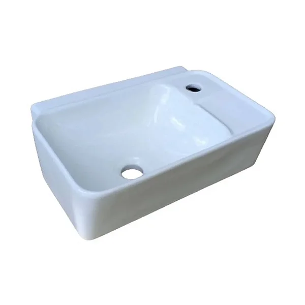 Lavatorio Retangular Suspenso 41X30 Lvs100 Branco Icasa