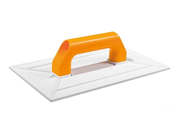 Desempenadeira Plastica 18X30 Branca Para Grafiato 61355 Cortag