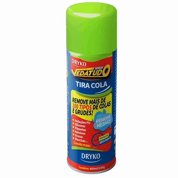 Removedor Spray Tira Cola Vedatudo 400ml Dryko