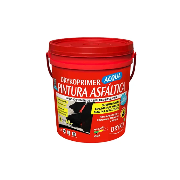 Primer Asfaltico Base Agua 3,6L Drykoprimer Dryko