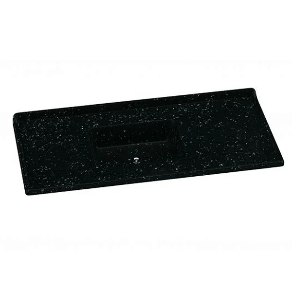 Pia Sintetica Standart Granitada 120 X 55 cm Preto Rorato