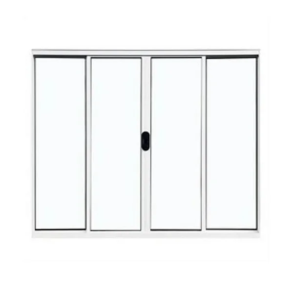 Janela Aluminio 4 Folhas 100X120 Economica Branco Janellot