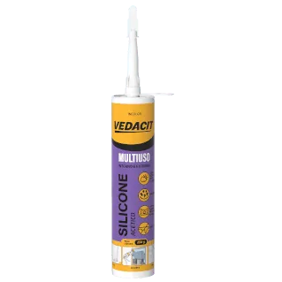Silicone Acetico Multiuso Incolor 250g Vedacit
