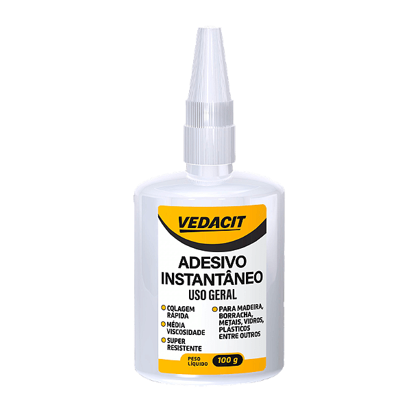 Adesivo Instantaneo Incolor 100g Vedacit
