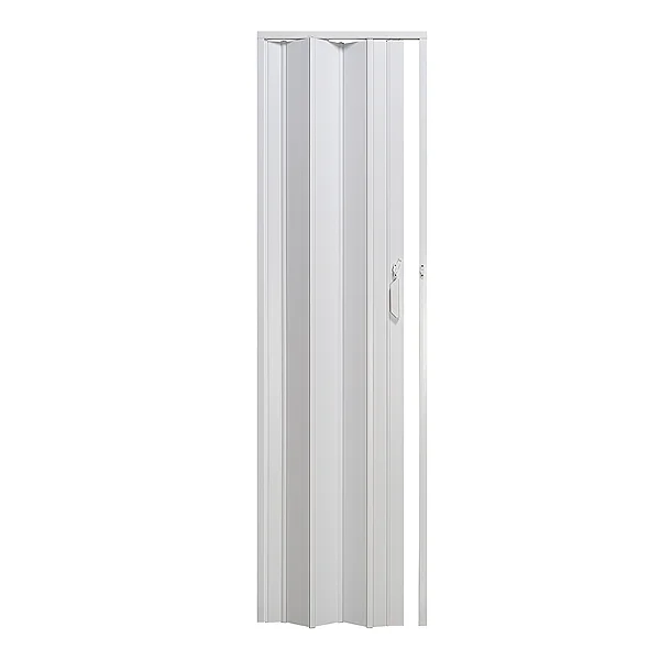 Porta Sanfonada Pvc 60 cm Branco Neve Plastilit