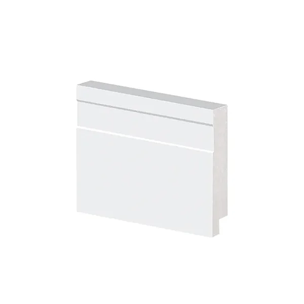 Rodape Poliestireno 5 Cm Frisado Slim 51005 2,4 M Arquitech