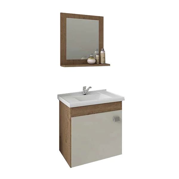 Armario Kit Iris 44 Amendoa / Off White Mgm