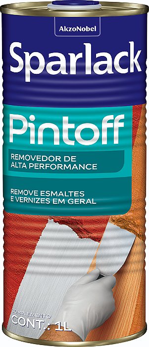 Removedor Pintoff Transparente 1L Sparlack