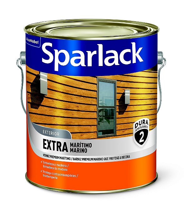 Verniz Extra Maritimo Brilhante Natural 3,6L Sparlack