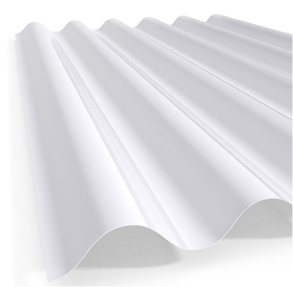 Telha Ondulada Polipropileno 2,44X0,50M 1,20Mm Lux Telhas