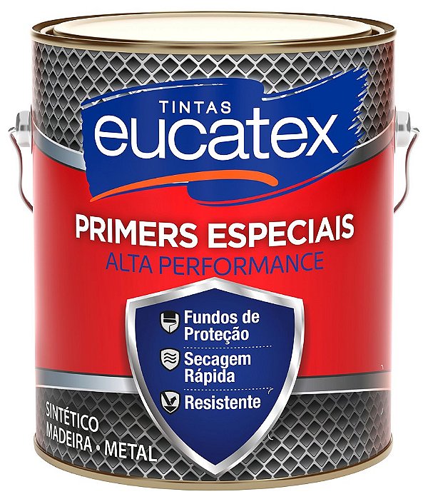 Fundo Para Galvinizado 3,6L Branco Eucatex