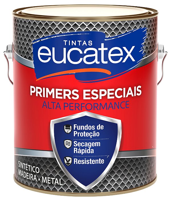 Fundo Para Galvinizado 3,6L Branco Eucatex