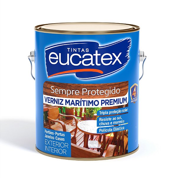 Verniz Brilhante 3,6L Maritimo Eucatex