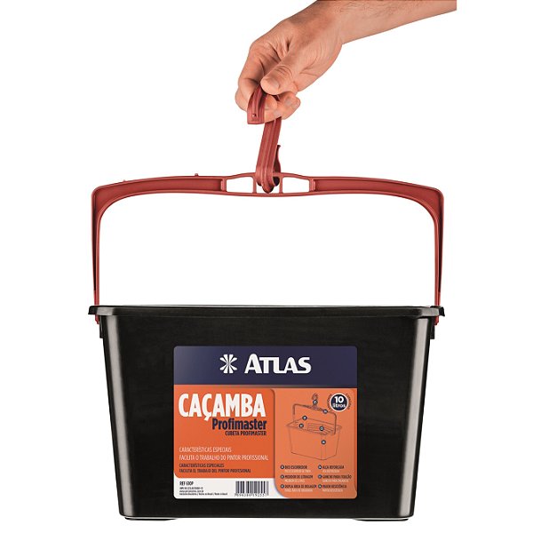 Caçamba Plastica 11L Ref 610P Atlas