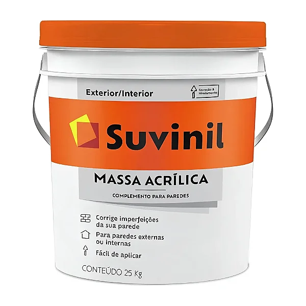 Massa Acrilica 25Kg Suvinil