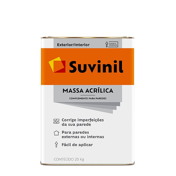 Massa Acrilica 25Kg Suvinil