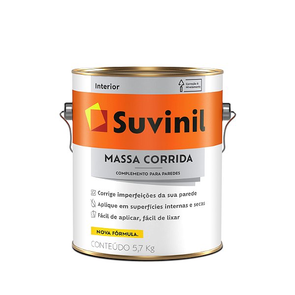 Massa Corrida 5,7Kg Suvinil