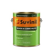 Tinta Acrilica Rende E Cobre Muito Fosco Branco 3,6L Suvinil