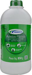 Adesivo Plastico P/ Pvc 850G Incolor Frasco Amanco