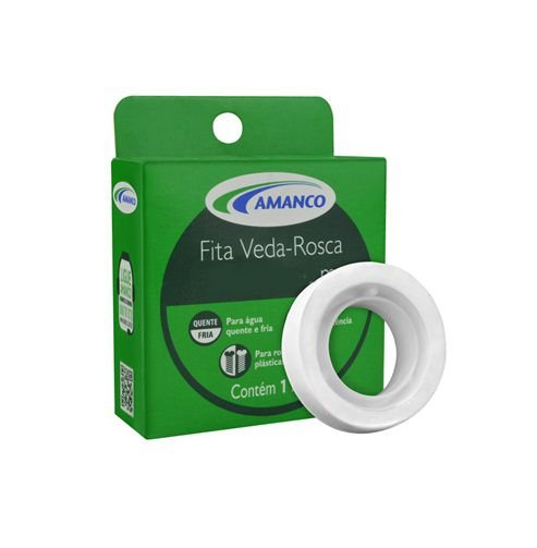 Fita veda rosca 18mm X 50m Amanco Wavin