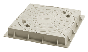 Tampa Pvc P/ Caixa Gordura / Inspeção / Eletrica Dn300 Amanco