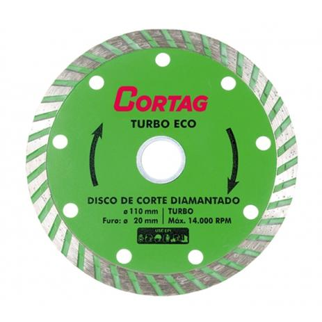 Disco Diamantado Eco Turbo 110 mm 60598 Cortag