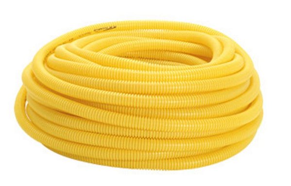 Eletroduto Corrugado Flexivel 32mm X 25m Amarelo Amanco