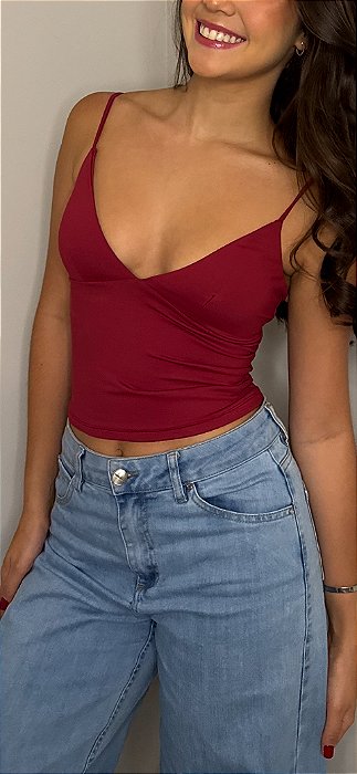 Blusa Pietra Cherry