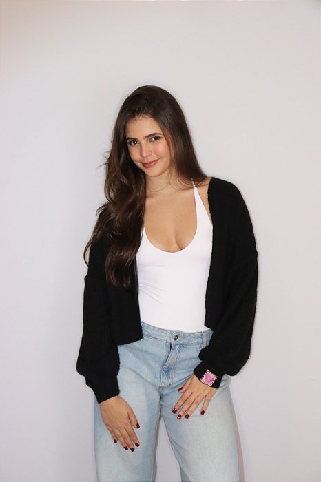 Cardigan Livia Preto