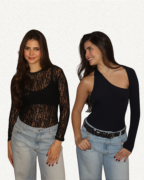Kit Blusa Bruna + Body Manu