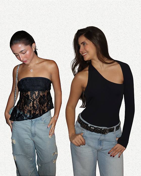 Kit Blusa Hannah + Body Manu