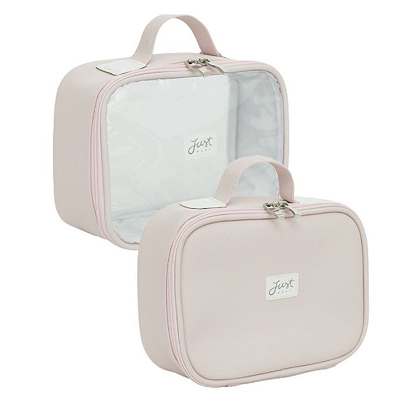 KIT MATERNIDADE NECESSAIRE CANDY BEGE