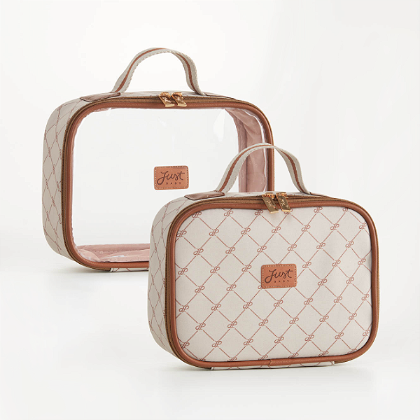 KIT NECESSAIRE MATERNIDADE BELLA BEGE