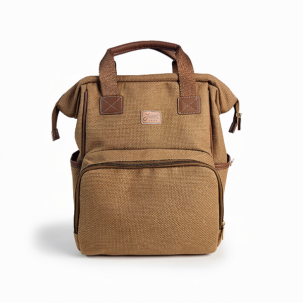 MOCHILA MATERNIDADE MULTIFUNCIONAL BEAR MARROM