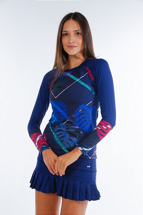 Camiseta Manga Longa Fabi  Estampa Dacqua 108