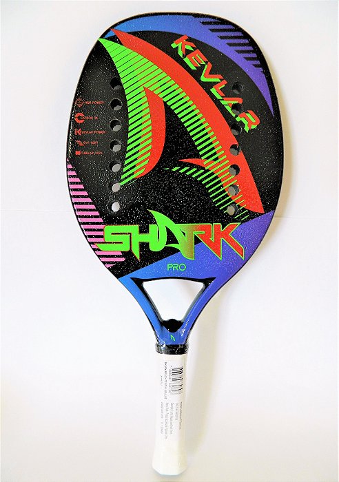 RAQUETE DE BEACH TENNIS SHARK KEVLAR 2022 SHR041