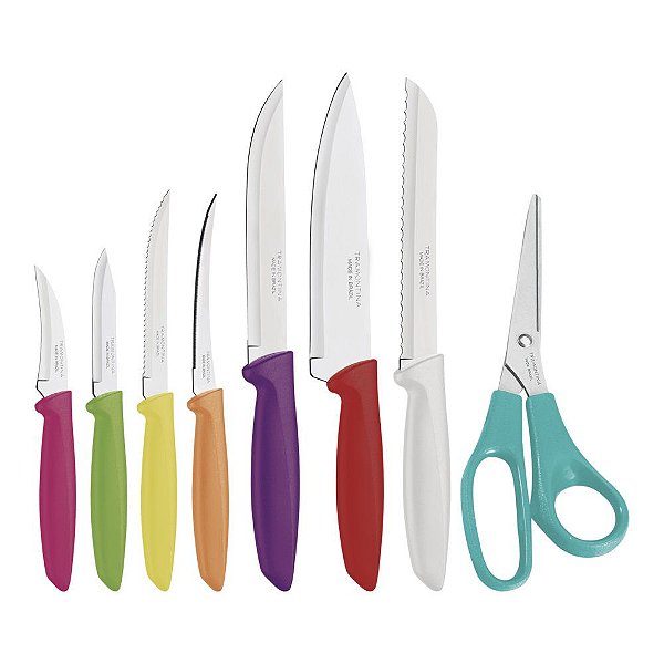 Tramontina Plenus Knife Set With Stainless Steel Blades And